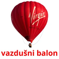 vazdušni balon flashcards illustrate