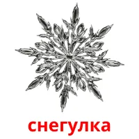 снегулка picture flashcards