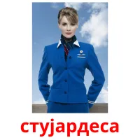 стујардеса cartões com imagens
