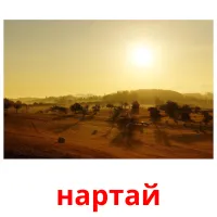 нартай picture flashcards