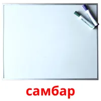 самбар flashcards illustrate