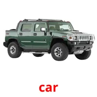 car cartões com imagens