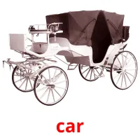 car cartões com imagens