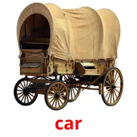 car cartões com imagens