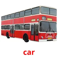 car cartões com imagens