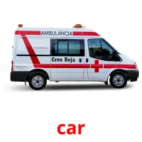 car cartões com imagens
