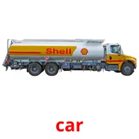 car cartões com imagens