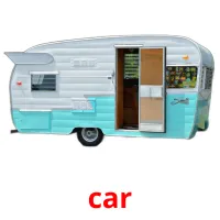 car cartões com imagens