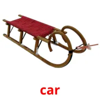 car cartões com imagens