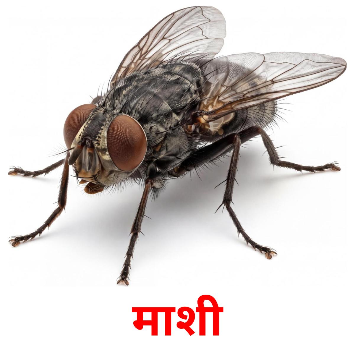 24 Printable Insects Flashcards in Marathi (Free PDF)