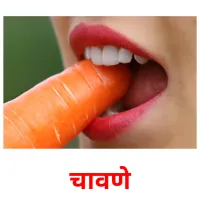 चावणे picture flashcards