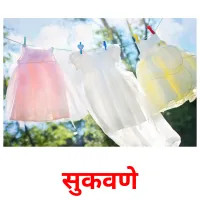 सुकवणे picture flashcards