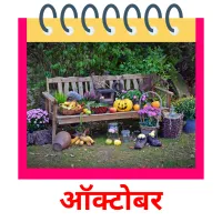 ऑक्टोबर picture flashcards