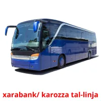 xarabank/ karozza tal-linja Bildkarteikarten