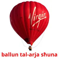 ballun tal-arja sħuna picture flashcards