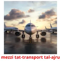mezzi tat-transport tal-ajru picture flashcards