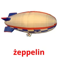 żeppelin picture flashcards