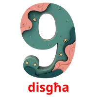 disgħa flashcards illustrate