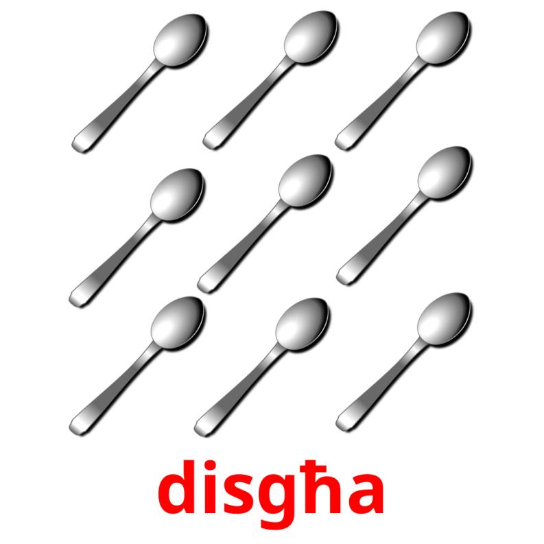 disgħa picture flashcards
