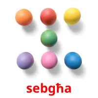 sebgħa flashcards illustrate