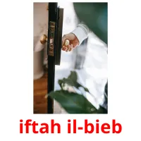iftah il-bieb cartões com imagens
