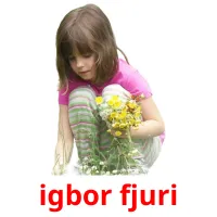 igbor fjuri cartões com imagens