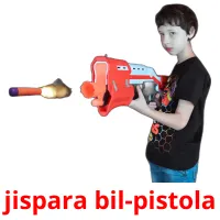 jispara bil-pistola cartões com imagens