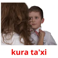 kura ta'xi cartões com imagens