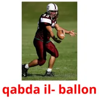 qabda il- ballon cartões com imagens