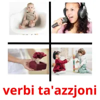 verbi ta'azzjoni cartões com imagens