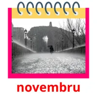 novembru Bildkarteikarten