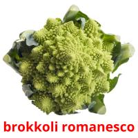 brokkoli romanesco card for translate