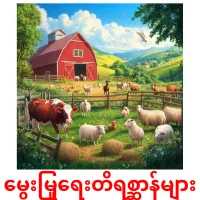 မွေးမြူရေးတိရစ္ဆာန်များ карточки энциклопедических знаний