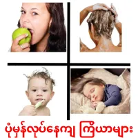 ပုံမှန်လုပ်နေကျ ကြိယာများ cartes de vocabulaire
