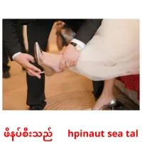 ဖိနပ်စီးသည်      hpinaut sea tal cartes de vocabulaire