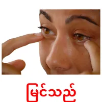 မြင်သည် cartes de vocabulaire