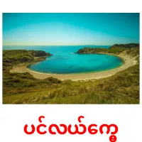 ပင်လယ်ကွေ့ Bildkarteikarten