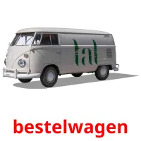 bestelwagen picture flashcards