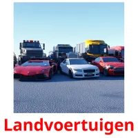 Landvoertuigen picture flashcards