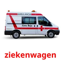 ziekenwagen picture flashcards