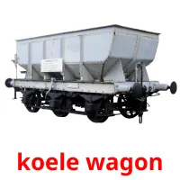 koele wagon Bildkarteikarten