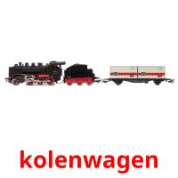 kolenwagen picture flashcards