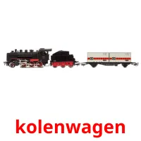 kolenwagen Bildkarteikarten