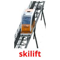 skilift picture flashcards