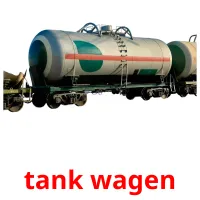 tank wagen Bildkarteikarten