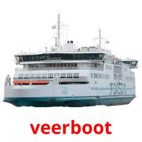 veerboot flashcards illustrate