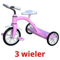 3 wieler ansichtkaarten