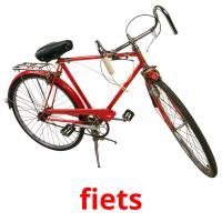 fiets flashcards illustrate