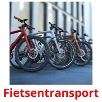 Fietsentransport ansichtkaarten