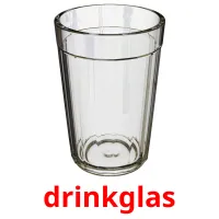 drinkglas ansichtkaarten